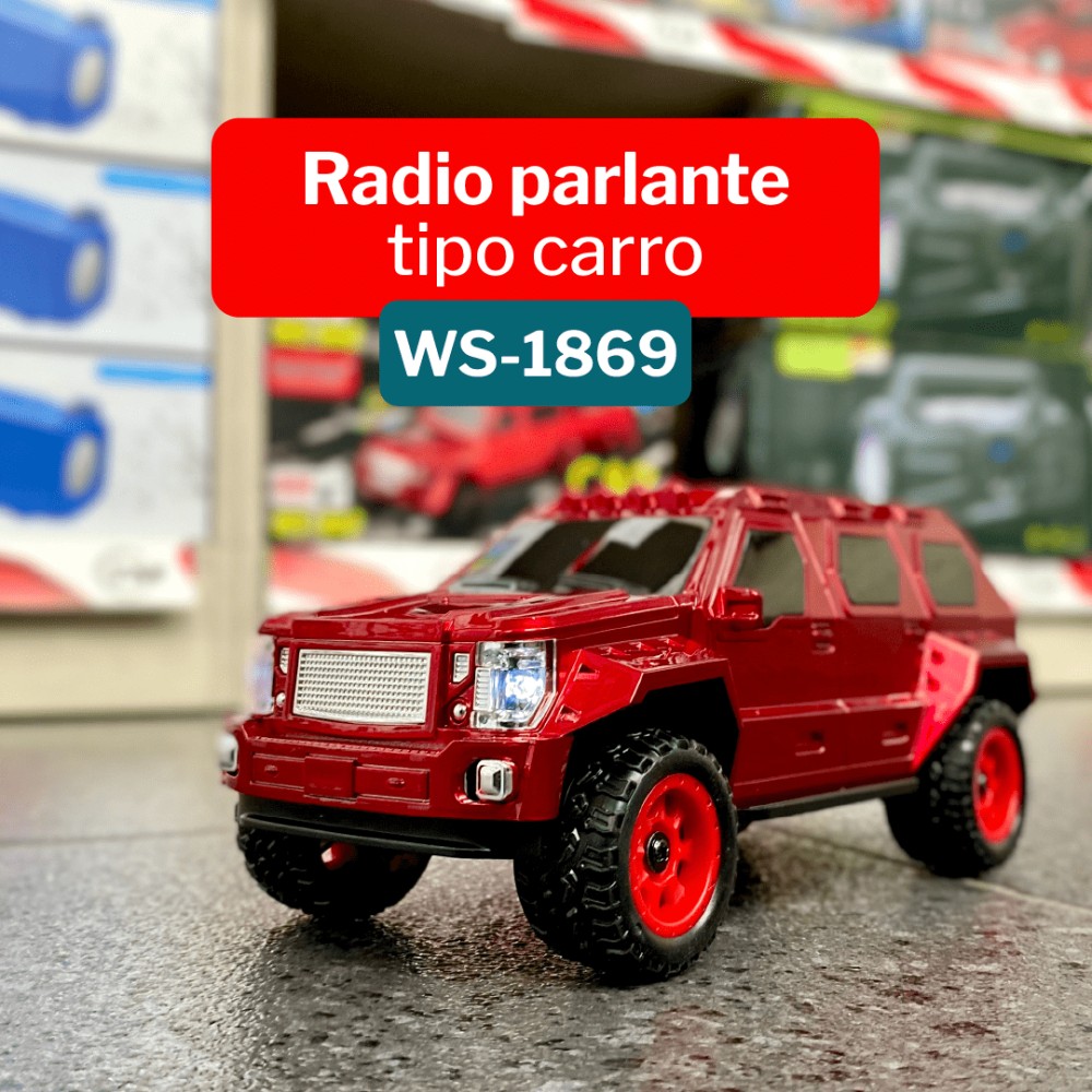 Radio Parlante USB Carro Wster WS-1869... 