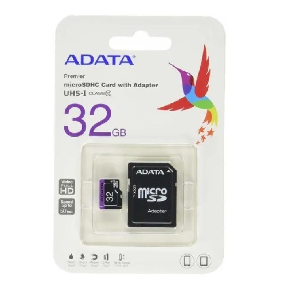 Memoria MicroSD C10 ADATA ​MCSD 32GB​ ... 