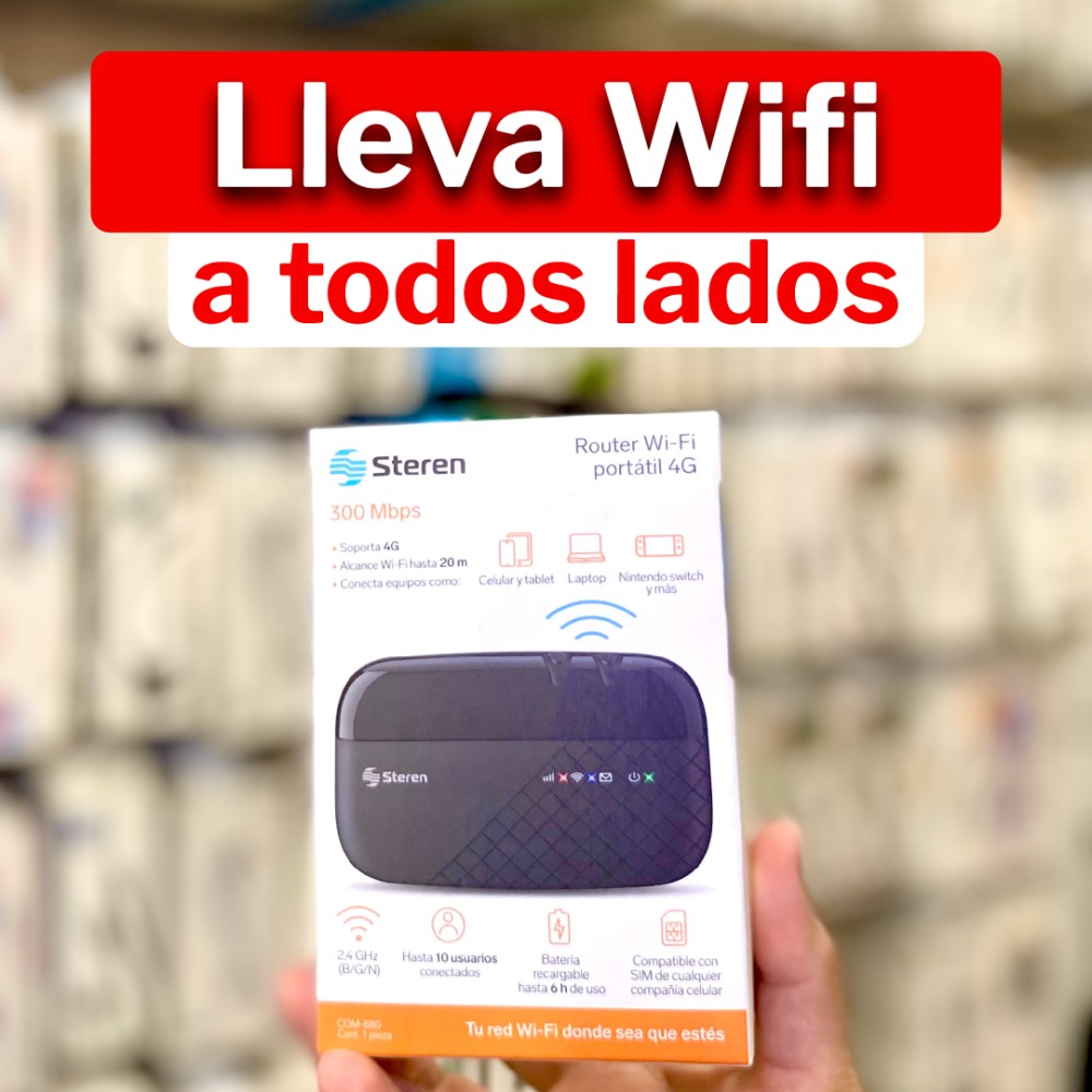 Router Wifi Steren 300MB/S COM-880 