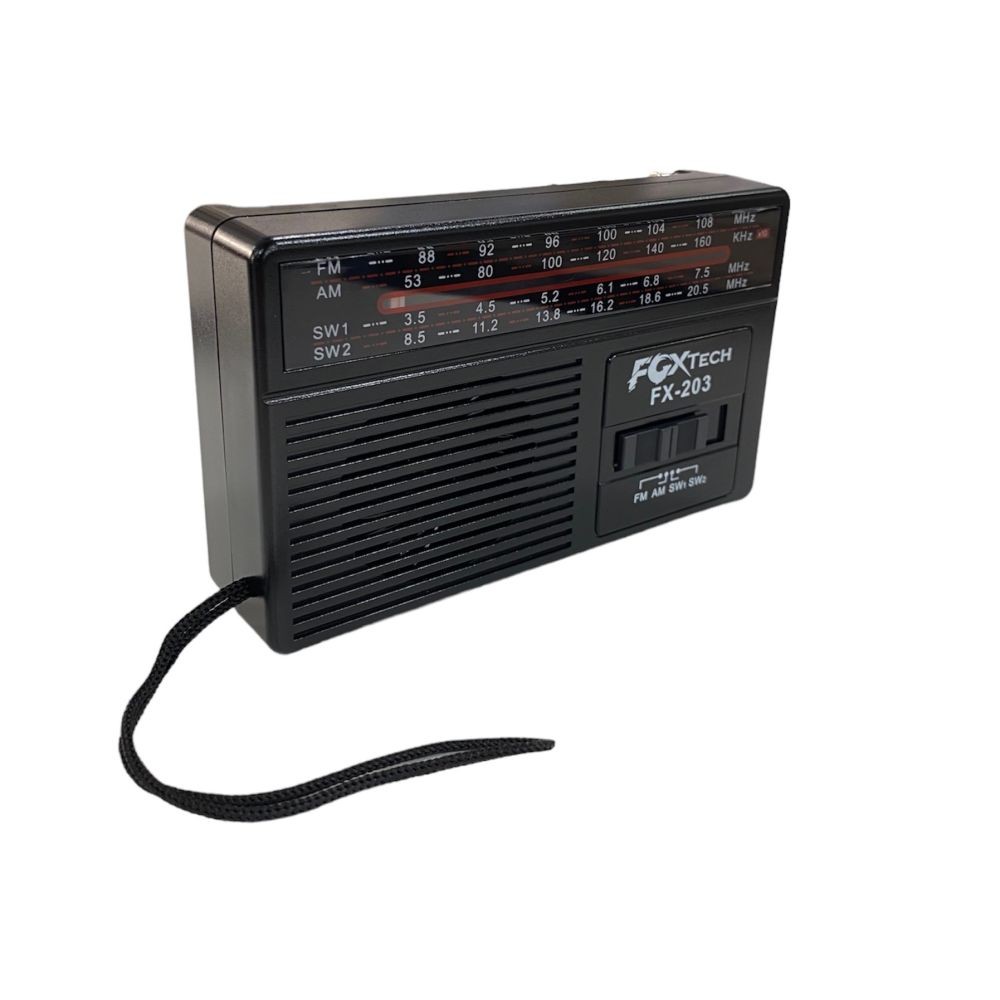 Radio AM/FM/USB Bluetooth marca FOX TECH FX-20... 