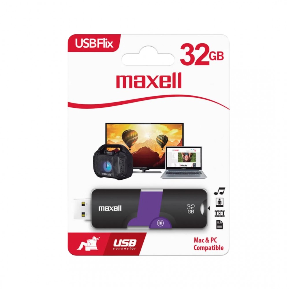Memoria USB Maxell FLIX 2.0 32GB